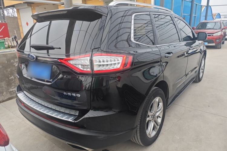 Used Ford Edge 2018 EcoBoost 245 Two-Wheel-Drive Titanium 7-Seater China V Standard Rear Right 45 Deg