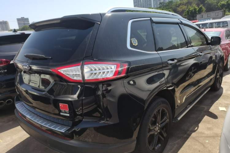 Used Ford Edge 2018 EcoBoost 245 Two-Wheel-Drive Titanium 7-Seater China V Standard Rear Right 45 Deg