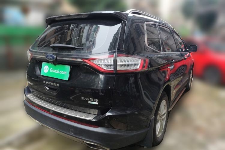Used Ford Edge 2018 EcoBoost 245 Two-Wheel-Drive Platinum Edition 7-Seater China V Emission Standard Rear Right 45 Deg