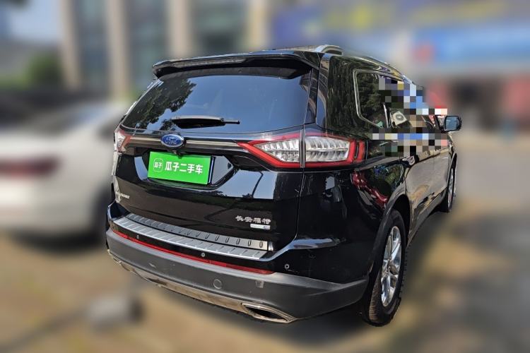 Used Ford Edge 2018 EcoBoost 245 Four-Wheel Drive Titanium 7-Seater Rear Right 45 Deg