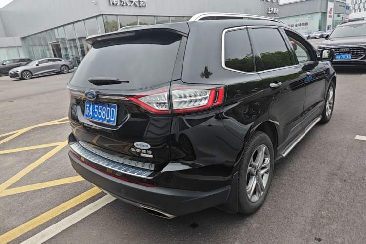 Used Ford Edge 2018 EcoBoost 245 Two-Wheel-Drive Titanium 7-Seater China V Standard Rear Right 45 Deg
