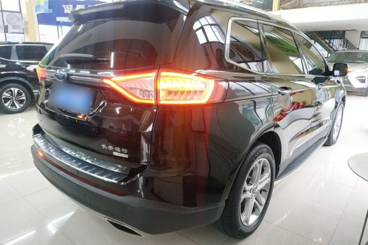 Used Ford Edge 2018 EcoBoost 245 Two-Wheel-Drive Titanium 7-Seater China V Standard Rear Right 45 Deg