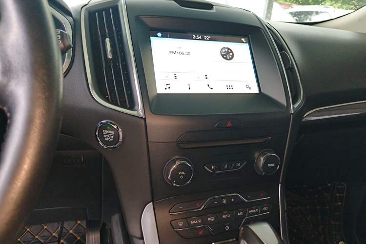 Used Ford Edge 2018 EcoBoost 245 Two-Wheel-Drive Titanium 7-Seater China V Standard Audio And AC Panel