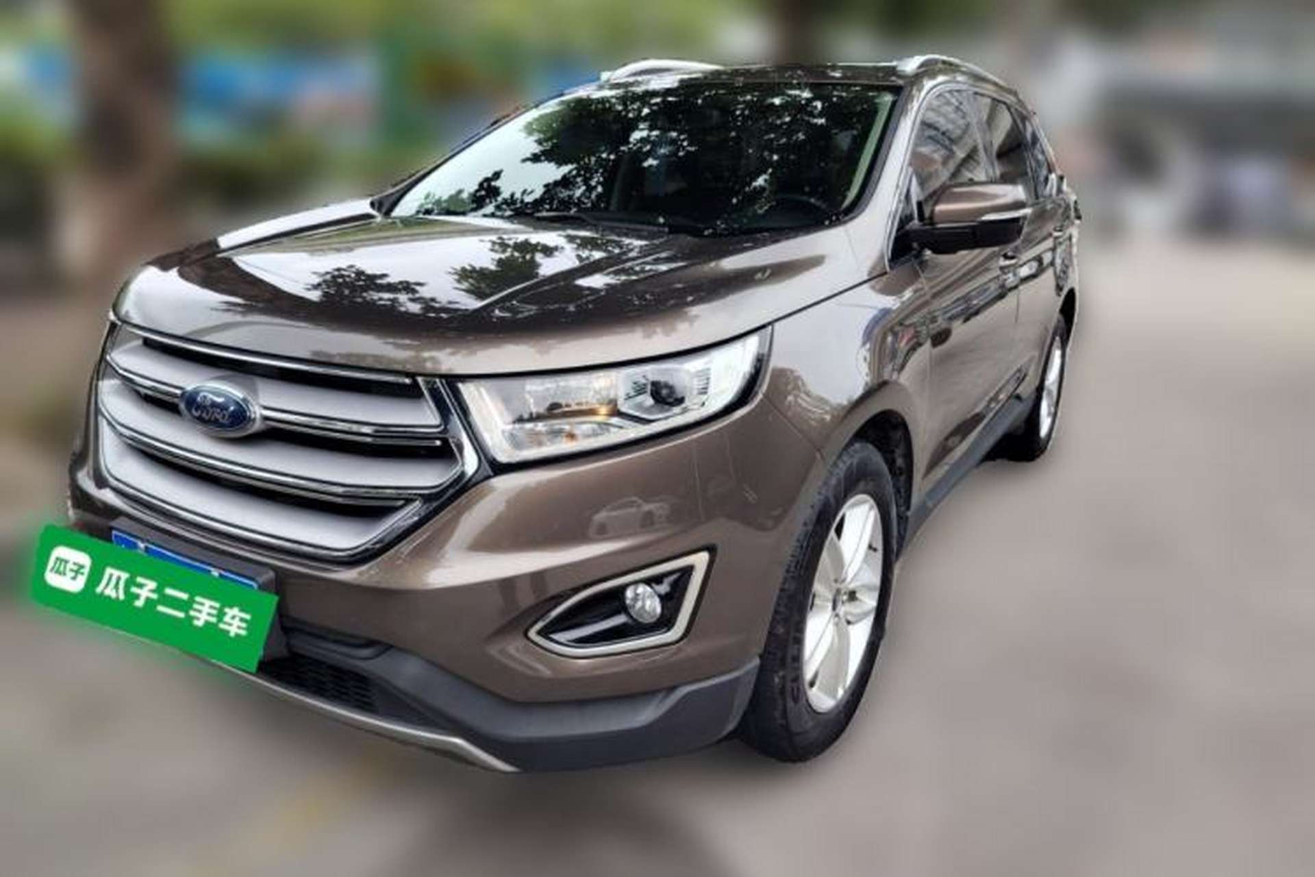 Used Ford Edge 2018 EcoBoost 245 Two-Wheel-Drive Platinum Edition 7-Seater China V Emission Standard Front Left 45 Deg
