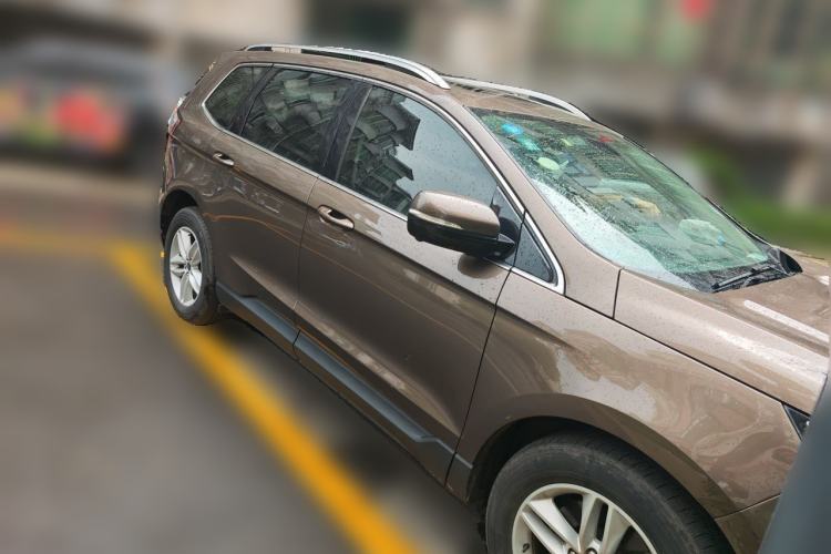 Used Ford Edge 2018 EcoBoost 245 Two-Wheel-Drive Platinum Edition 7-Seater China V Emission Standard Front Right 45 Deg