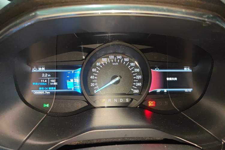 Used Ford Edge 2018 EcoBoost 245 Two-Wheel-Drive Titanium 7-Seater China VI Standard Instrument Cluster