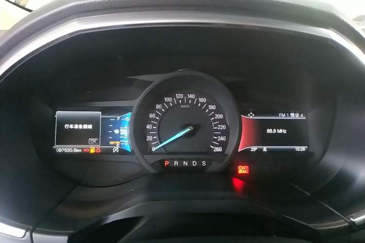 Used Ford Edge 2018 EcoBoost 245 Two-Wheel-Drive Titanium 7-Seater China V Standard Instrument Cluster