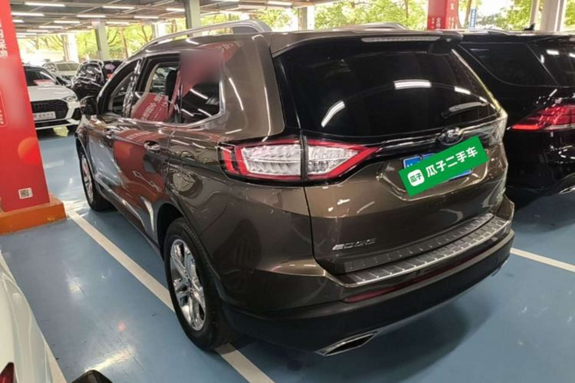 Used Ford Edge 2018 EcoBoost 245 Two-Wheel-Drive Titanium 7-Seater China V Standard Rear Left 45 Deg