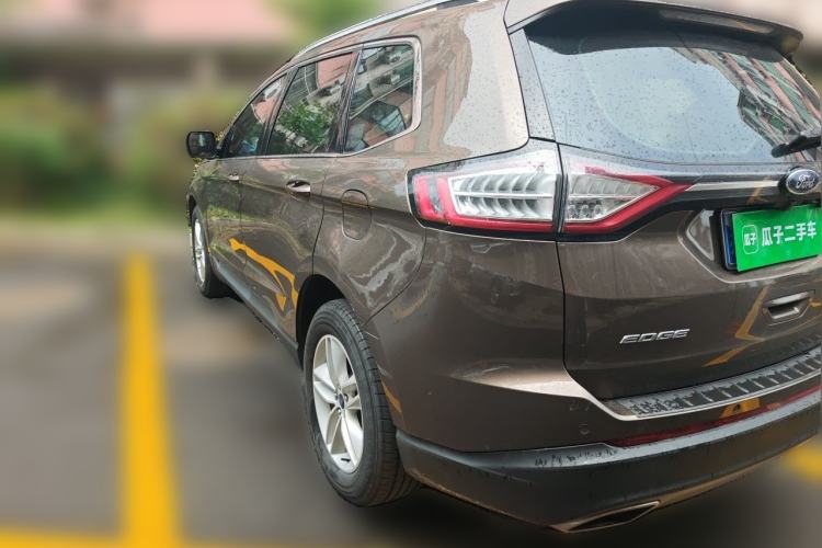 Used Ford Edge 2018 EcoBoost 245 Two-Wheel-Drive Platinum Edition 7-Seater China V Emission Standard Rear Left 45 Deg