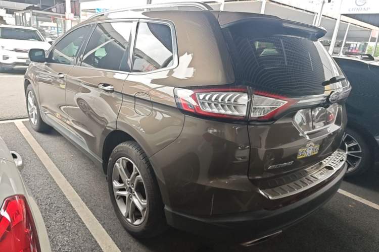 Used Ford Edge 2018 EcoBoost 245 Two-Wheel-Drive Titanium 7-Seater China VI Standard Rear Left 45 Deg