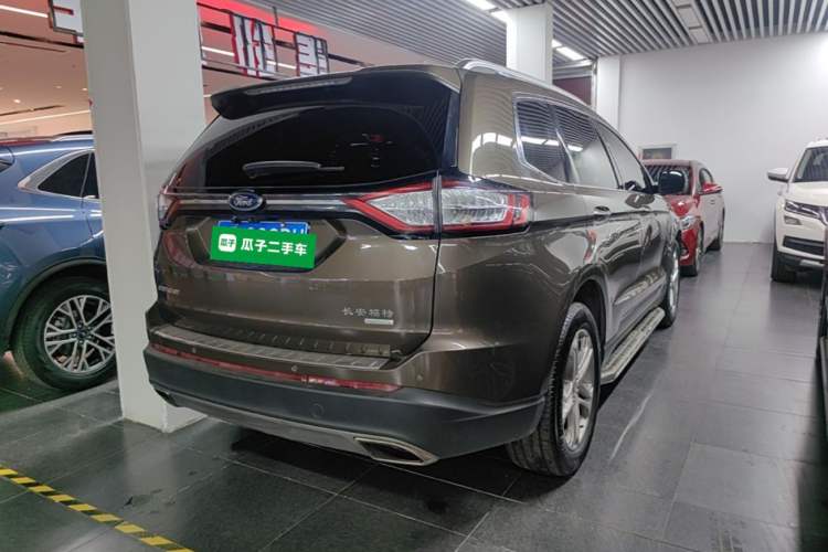 Used Ford Edge 2018 EcoBoost 245 Two-Wheel-Drive Titanium 7-Seater China V Standard Rear Right 45 Deg