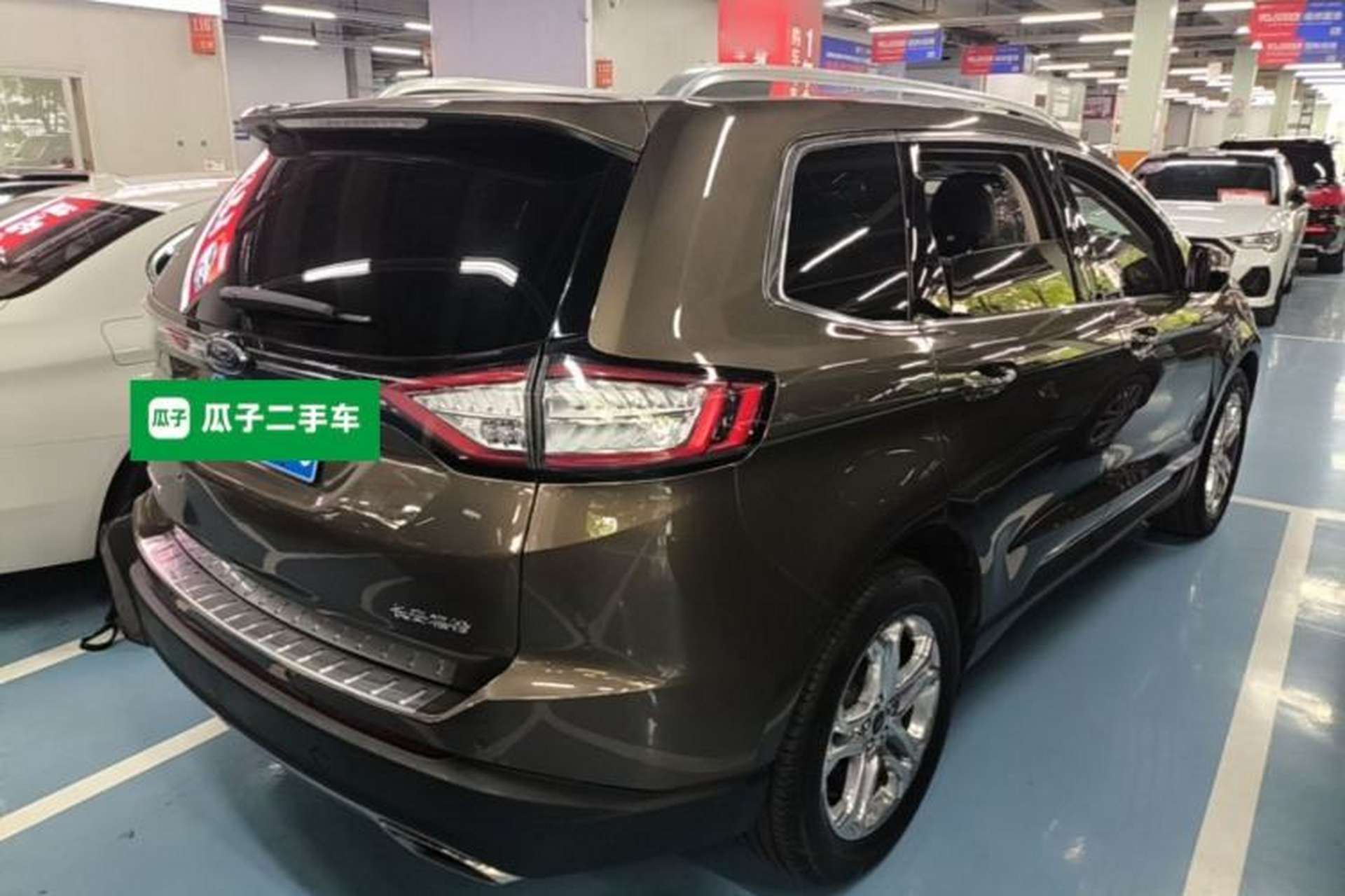 Used Ford Edge 2018 EcoBoost 245 Two-Wheel-Drive Titanium 7-Seater China V Standard Rear Right 45 Deg