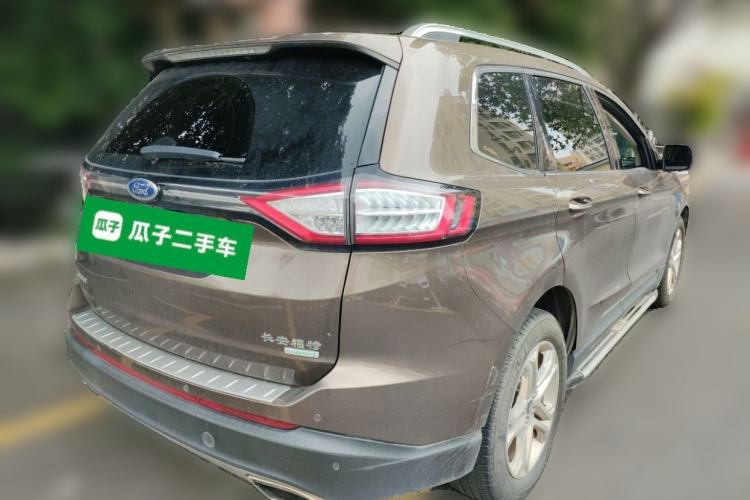 Used Ford Edge 2018 EcoBoost 245 Two-Wheel-Drive Titanium 7-Seater China V Standard Rear Right 45 Deg