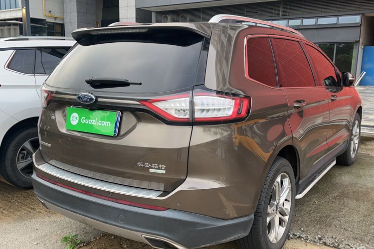 Used Ford Edge 2018 EcoBoost 245 Two-Wheel-Drive Titanium 7-Seater China V Standard Rear Right 45 Deg