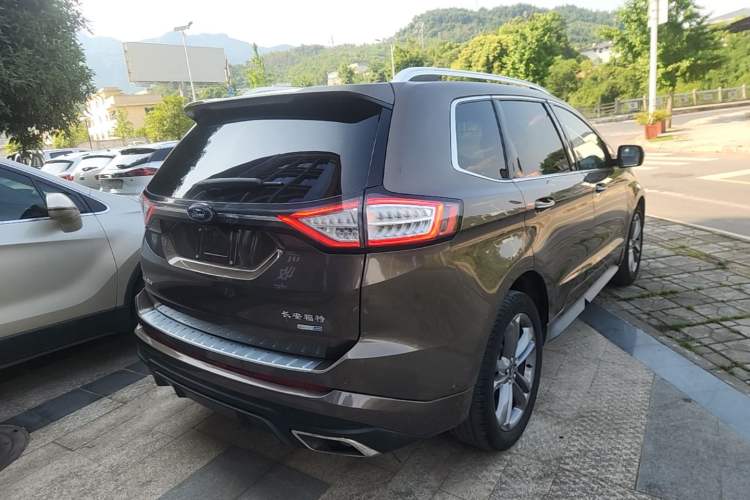 Used Ford Edge 2018 EcoBoost 245 Four-Wheel Drive Sporty 7-Seater China V Standard Rear Right 45 Deg