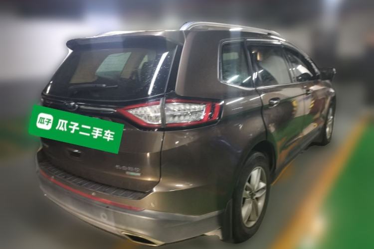 Used Ford Edge 2018 EcoBoost 245 Two-Wheel-Drive Platinum Edition 5 Seats Rear Right 45 Deg