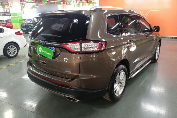 Used Ford Edge 2018 EcoBoost 245 Two-Wheel-Drive Platinum Edition 5 Seats Rear Right 45 Deg