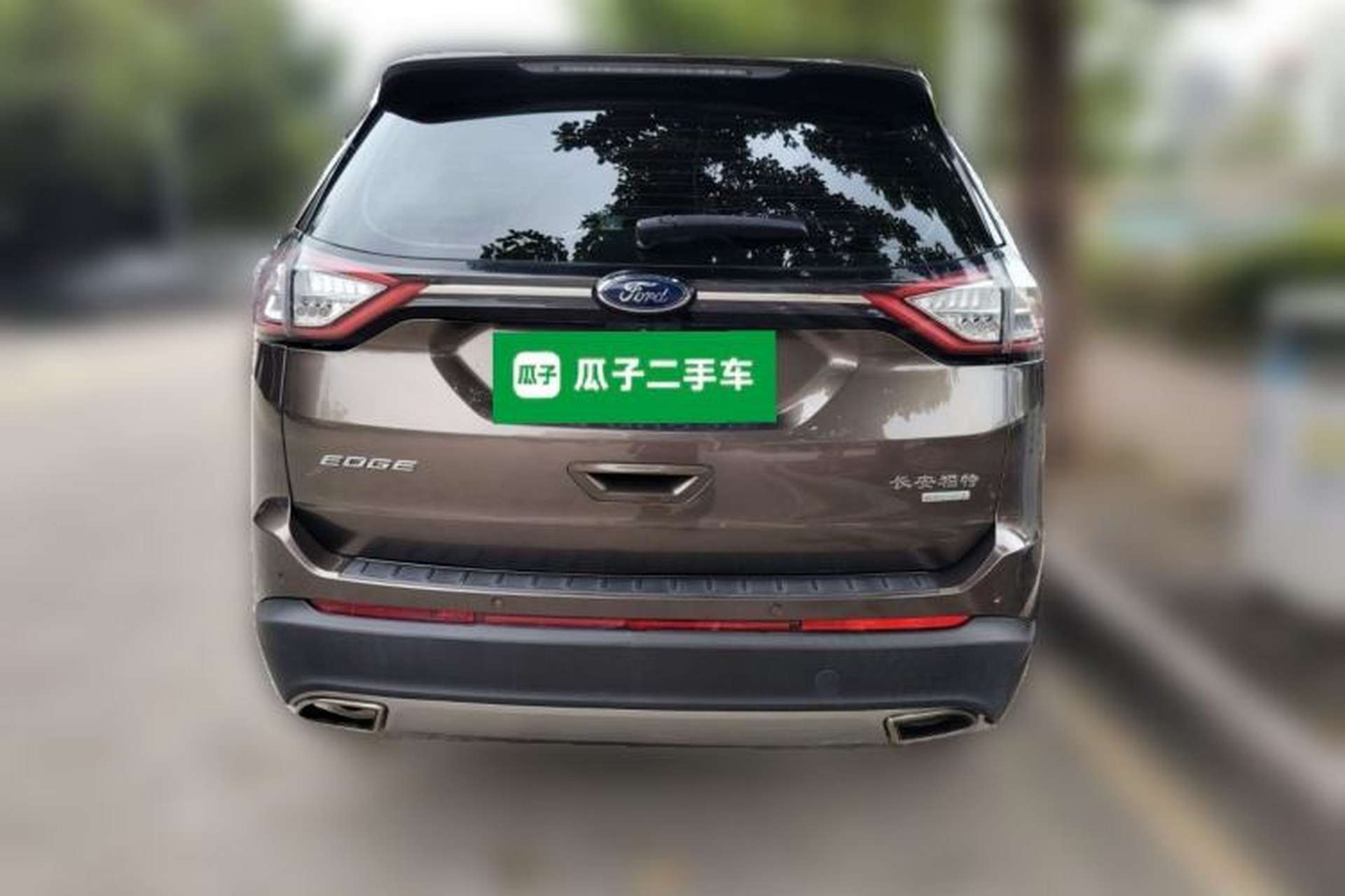 Used Ford Edge 2018 EcoBoost 245 Two-Wheel-Drive Platinum Edition 7-Seater China V Emission Standard Rear