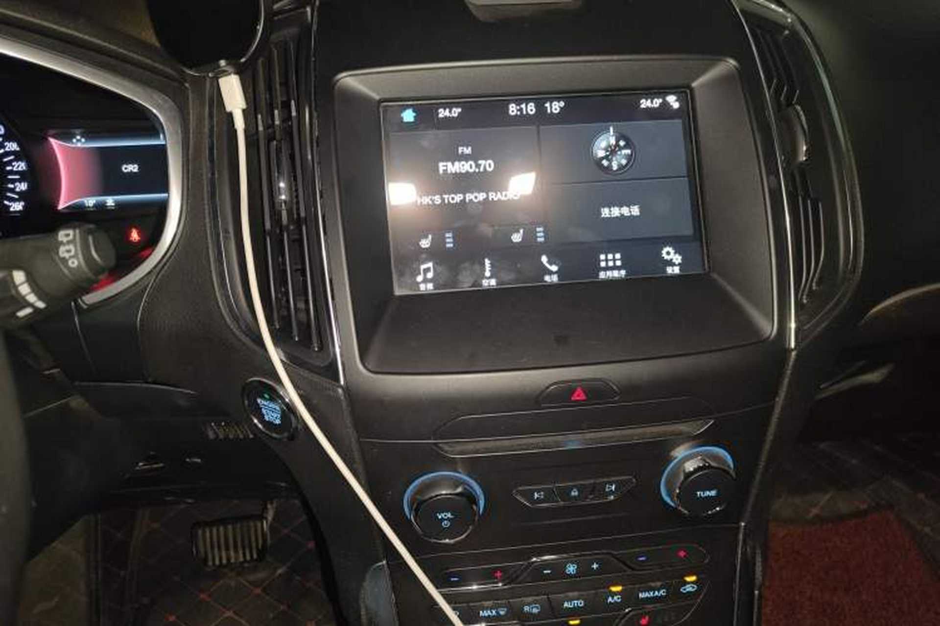 Used Ford Edge 2018 EcoBoost 245 Two-Wheel-Drive Titanium 7-Seater China V Standard Audio And AC Panel