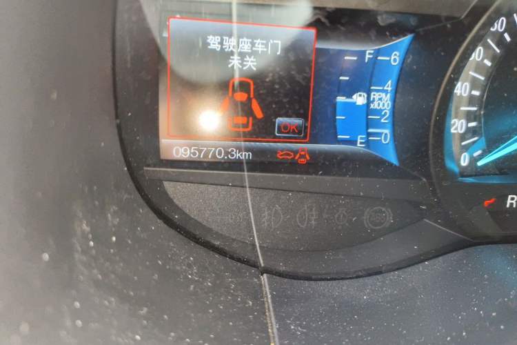 Used Ford Edge 2018 EcoBoost 245 Two-Wheel-Drive Titanium 7-Seater China VI Standard Odometer Close Up
