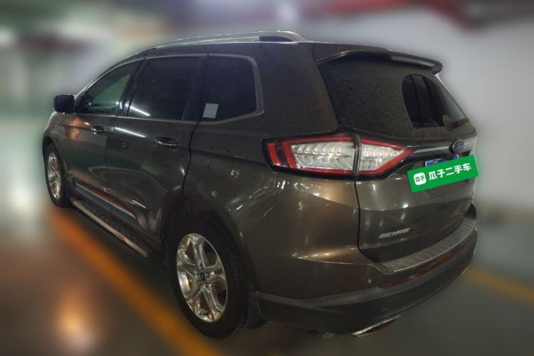 Used Ford Edge 2018 EcoBoost 245 Four-Wheel Drive Titanium 7-Seater Rear Left 45 Deg
