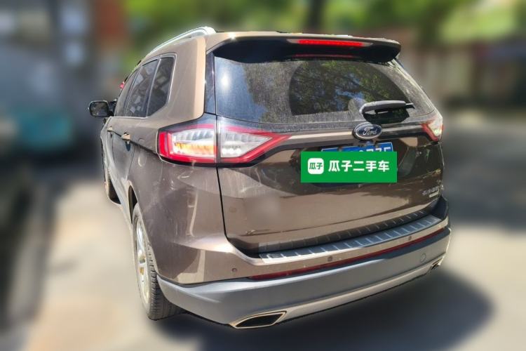 Used Ford Edge 2018 EcoBoost 245 Two-Wheel-Drive Titanium 7-Seater China VI Standard Rear Left 45 Deg