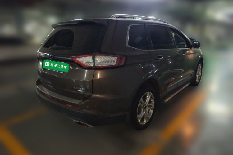 Used Ford Edge 2018 EcoBoost 245 Four-Wheel Drive Titanium 7-Seater Rear Right 45 Deg