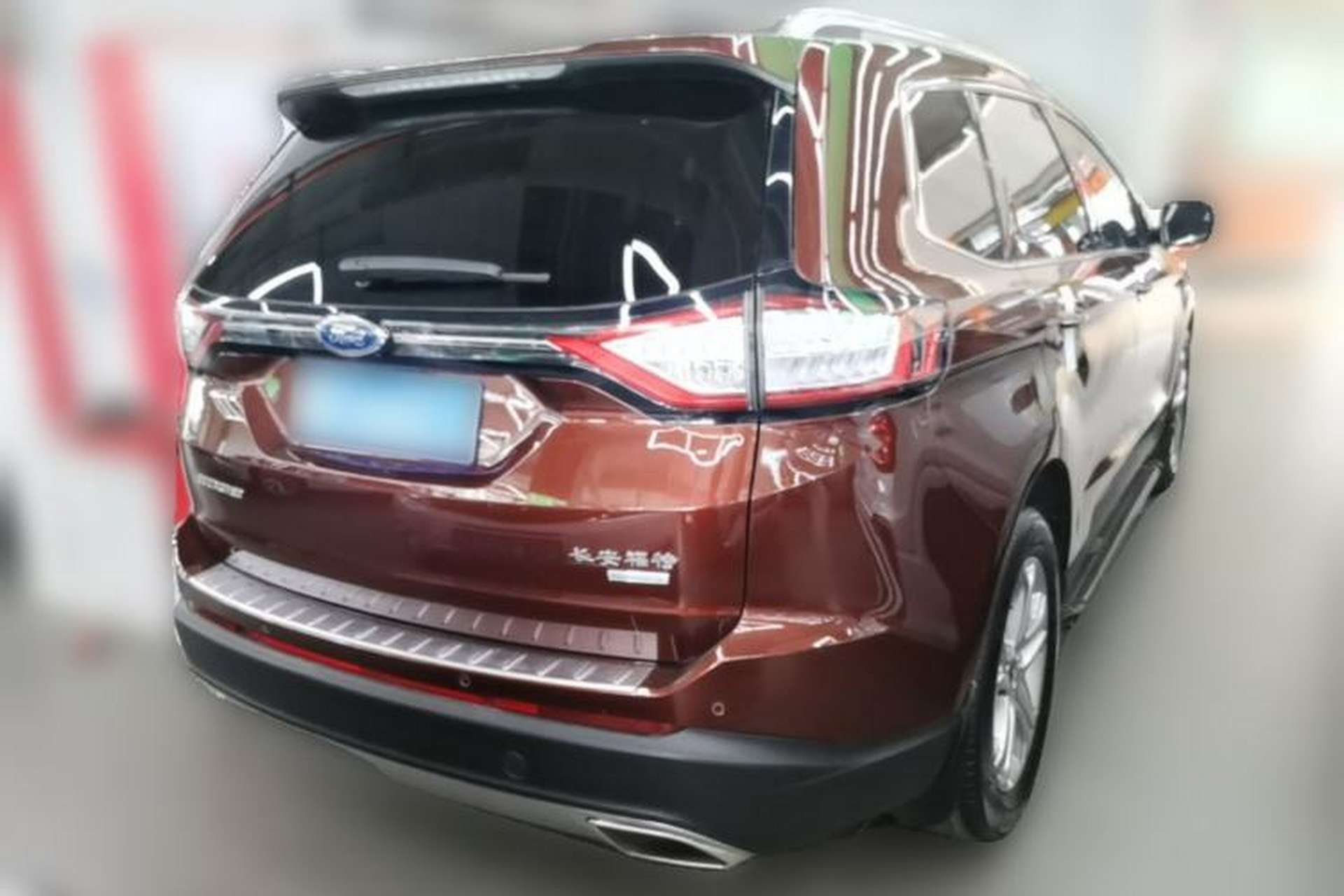 Used Ford Edge 2018 EcoBoost 245 Two-Wheel-Drive Titanium 7-Seater China V Standard Rear Right 45 Deg