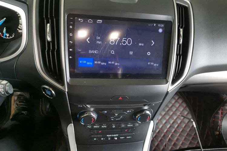 Used Ford Edge 2018 EcoBoost 245 Two-Wheel-Drive Platinum Edition 7-Seater China V Emission Standard Audio And AC Panel