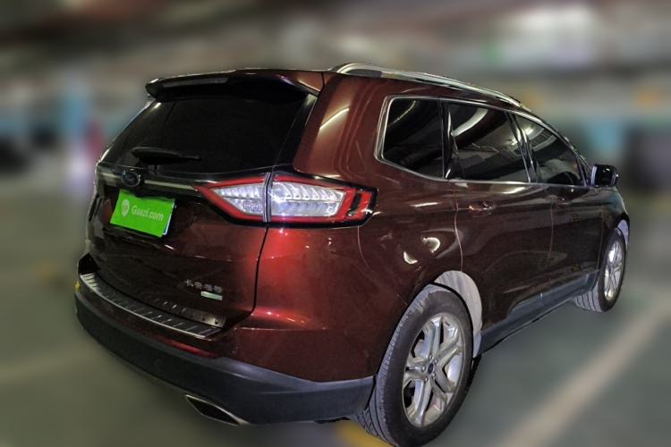 Used Ford Edge 2018 EcoBoost 245 Two-Wheel-Drive Titanium 7-Seater China V Standard Rear Right 45 Deg