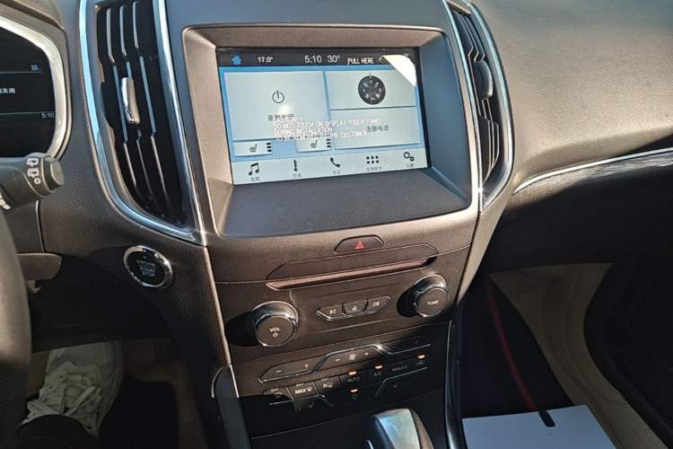 Used Ford Edge 2018 EcoBoost 245 Two-Wheel-Drive Titanium 7-Seater China V Standard Audio And AC Panel