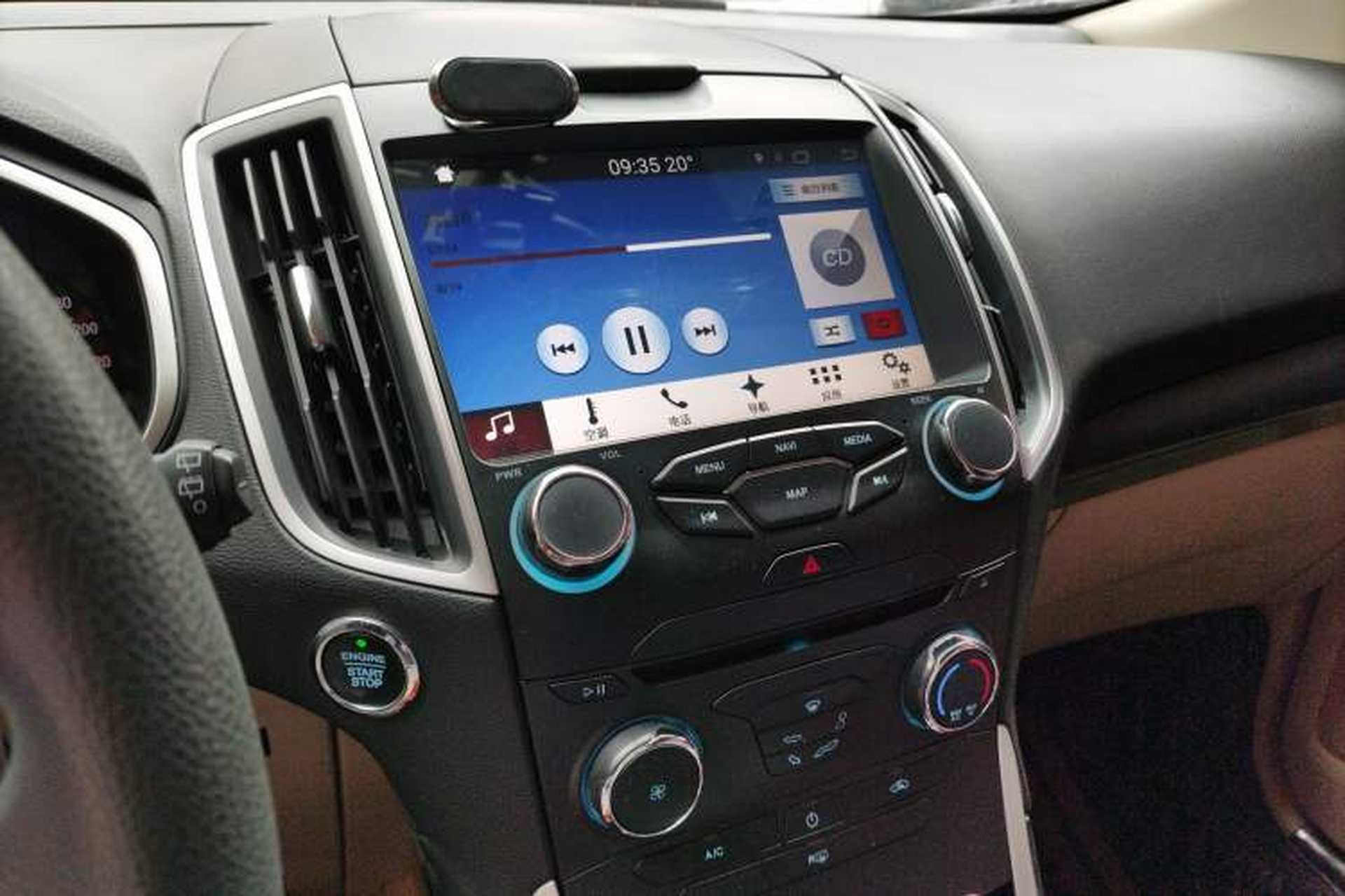 Used Ford Edge 2018 EcoBoost 245 Two-Wheel-Drive Titanium 5-Seater China V Standard Audio And AC Panel