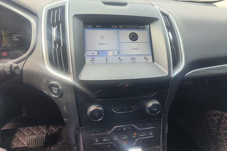Used Ford Edge 2018 EcoBoost 245 Two-Wheel-Drive Titanium 7-Seater China V Standard Audio And AC Panel