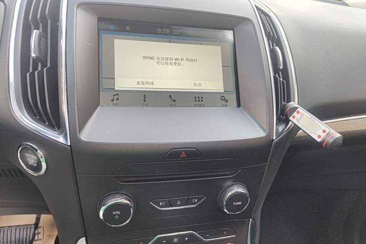 Used Ford Edge 2018 EcoBoost 245 Two-Wheel-Drive Titanium 7-Seater China V Standard Audio And AC Panel