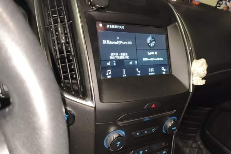 Used Ford Edge 2018 EcoBoost 245 Two-Wheel-Drive Titanium 7-Seater China V Standard Audio And AC Panel
