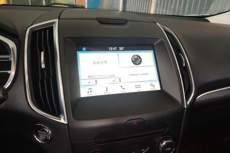 Used Ford Edge 2018 EcoBoost 245 Two-Wheel-Drive Titanium 7-Seater China V Standard Audio And AC Panel