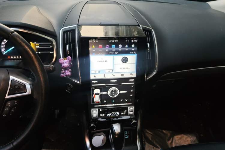 Used Ford Edge 2018 EcoBoost 245 Two-Wheel-Drive Titanium 7-Seater China VI Standard Audio And AC Panel