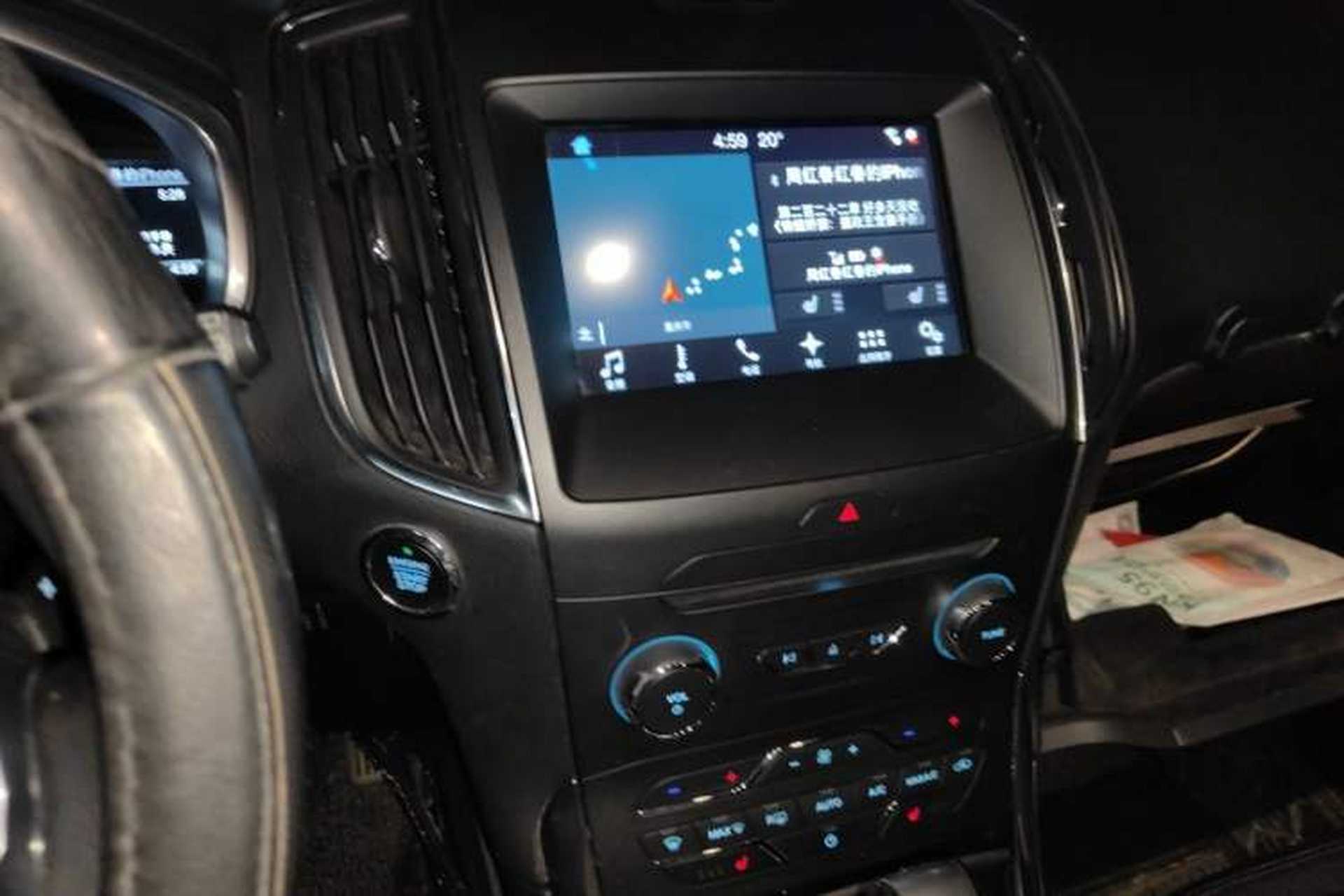 Used Ford Edge 2018 EcoBoost 245 Four-Wheel Drive Titanium 7-Seater Audio And AC Panel
