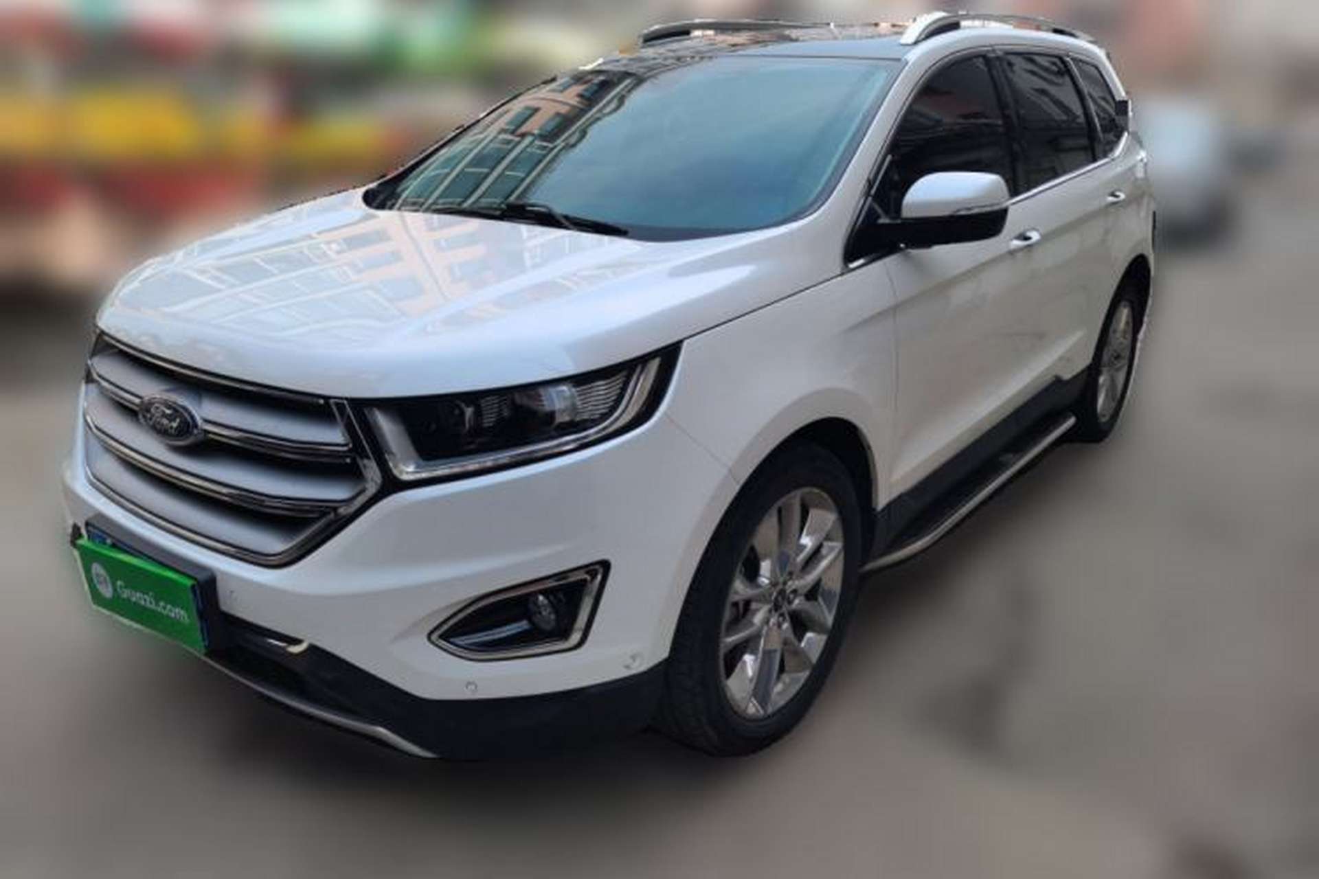 Used Ford Edge 2018 EcoBoost 245 Four-Wheel Drive Titanium 7-Seater Front Left 45 Deg