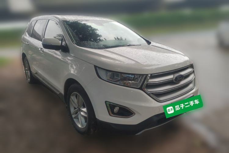 Used Ford Edge 2018 EcoBoost 245 Two-Wheel-Drive Platinum Edition 7-Seater China V Emission Standard Front Right 45 Deg