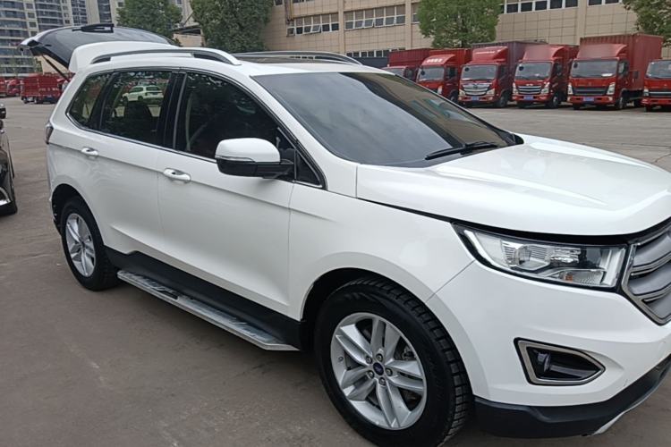 Used Ford Edge 2018 EcoBoost 245 Two-Wheel-Drive Platinum Edition 7-Seater China V Emission Standard Front Right 45 Deg