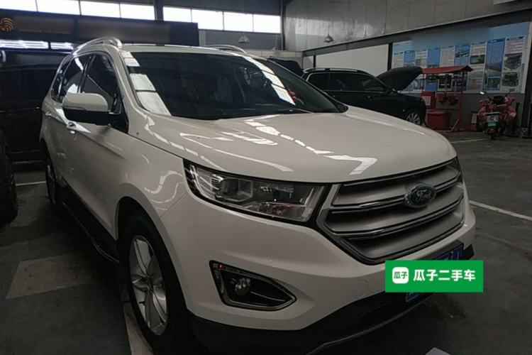 Used Ford Edge 2018 EcoBoost 245 Two-Wheel-Drive Platinum Edition 7-Seater China V Emission Standard Front Right 45 Deg