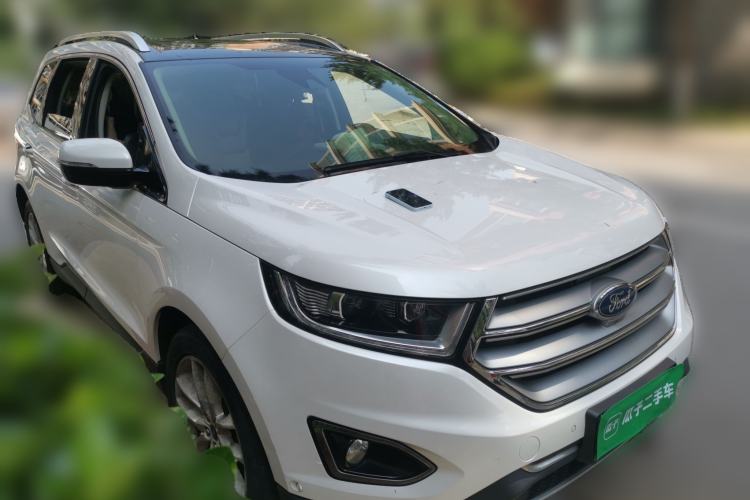 Used Ford Edge 2018 EcoBoost 245 Four-Wheel Drive Flagship Model 7 Seats Front Right 45 Deg