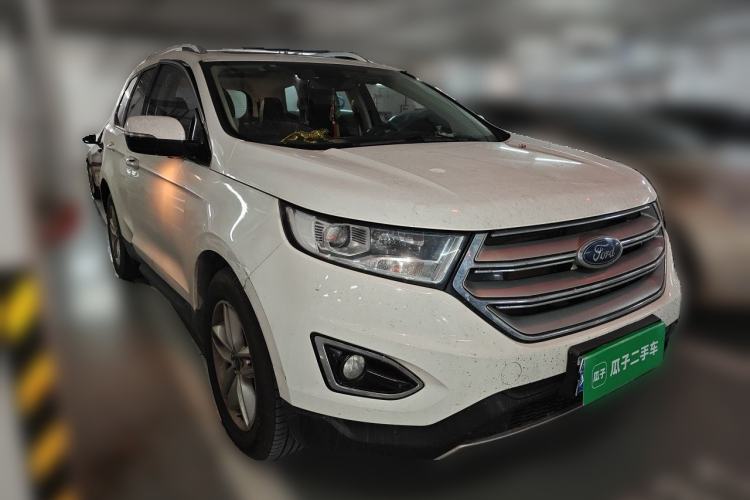 Used Ford Edge 2018 EcoBoost 245 Two-Wheel-Drive Platinum Edition 7-Seater China V Emission Standard Front Right 45 Deg