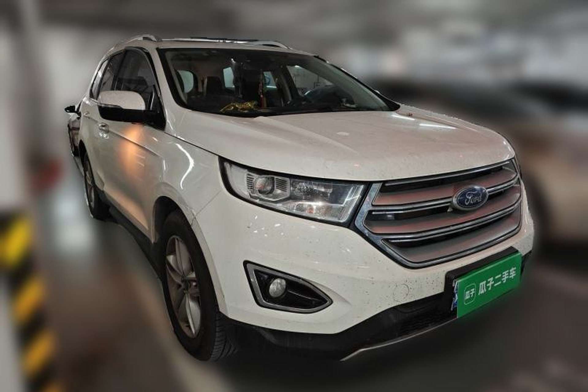 Used Ford Edge 2018 EcoBoost 245 Two-Wheel-Drive Platinum Edition 7-Seater China V Emission Standard Front Right 45 Deg