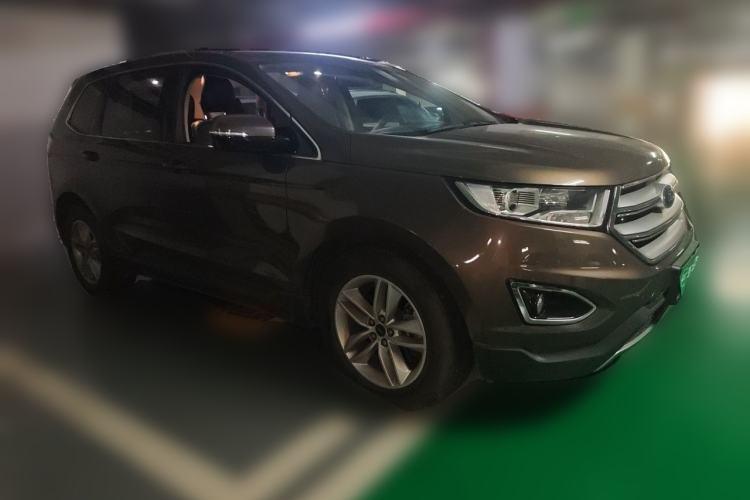 Used Ford Edge 2018 EcoBoost 245 Two-Wheel-Drive Platinum Edition 7-Seater China V Emission Standard Front Right 45 Deg