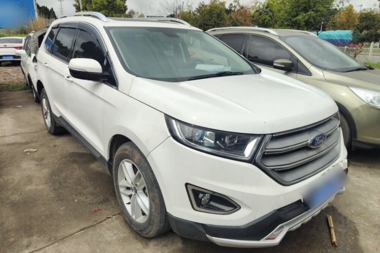 Used Ford Edge 2018 EcoBoost 245 Two-Wheel-Drive Platinum Edition 7-Seater China V Emission Standard Front Right 45 Deg