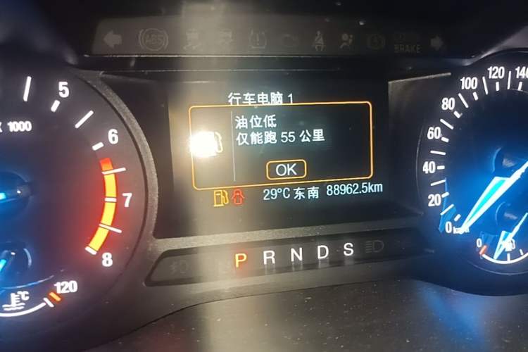 Used Ford Edge 2018 EcoBoost 245 Two-Wheel-Drive Platinum Edition 7-Seater China V Emission Standard Instrument Cluster
