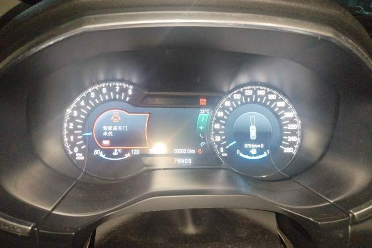 Used Ford Edge 2018 EcoBoost 245 Four-Wheel Drive Titanium Plus 7-Seater China VI Standard Instrument Cluster
