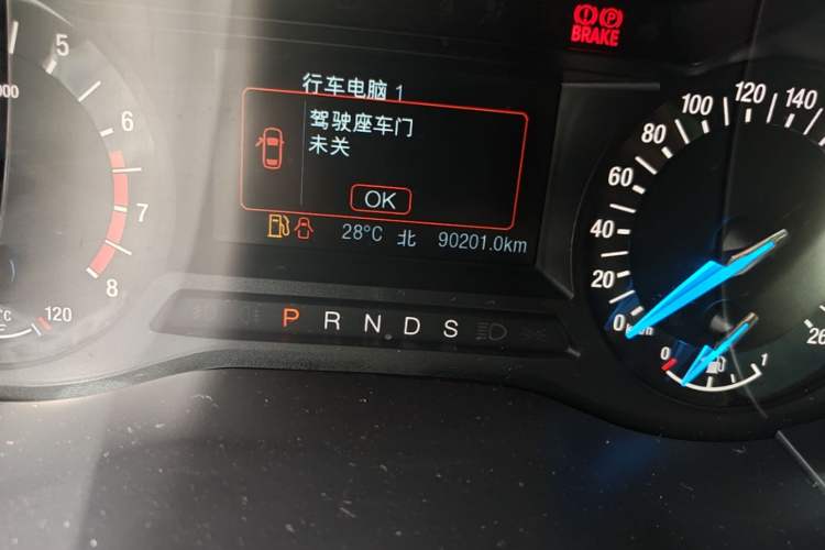 Used Ford Edge 2018 Facelifted EcoBoost 245 Two-Wheel-Drive Platinum Edition 5 Seats China V Emission Standard Instrument Cluster